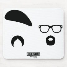 Jamie & Adam Silhouette Mousepad