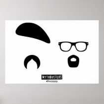 Jamie & Adam Silhouette Poster