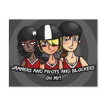 Jammers pivots blockers oh my post card
