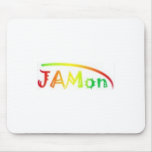 jamon white mouse pad