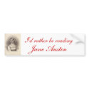 Jane Austen bumper stickers