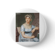 Jane Austen Friendship/Love/Balm Love Quote Gifts Buttons