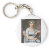 Jane Austen Friendship/Love/Balm Love Quote Gifts Keychains