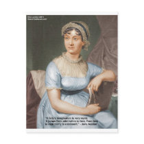 Jane Austen Friendship/Love/Balm Love Quote Gifts Postcards