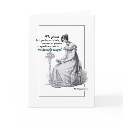 Jane Austen Intolerably Stupid Greeting Cards by pemberley
