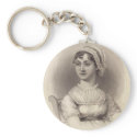 Jane Austen keychains