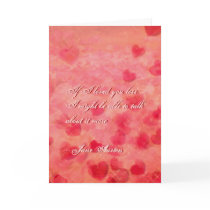 Jane Austen Quote Greeting Card CUSTOMIZED