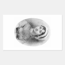 Jane Austen's Pride Rectangle Stickers