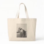 Jane Bernoudi and her horse Canvas Bags