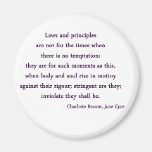 Jane Eyre Quote Magnet