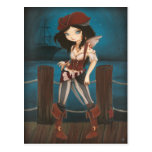Jane - fantasy Fairy Pirate post card