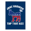 Jane Harman - tap that ass - wiretapping nsa funny cards