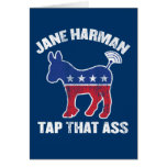 Jane Harman - tap that ass - wiretapping nsa funny cards