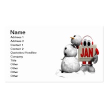 January 6 business cards