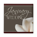 January Save the date Magnet