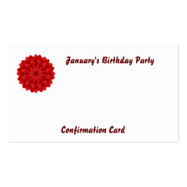 January's Bithday Party-Customise