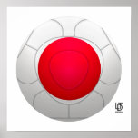 Japan 日本国  Football Poster