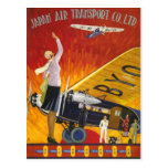 Japan Air Transport Postcard