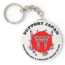 Japan Earthquake Relief Key Chain,