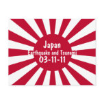 Japan Earthquake Tsunami Relief postcards