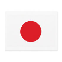 Japan Flag Postcard