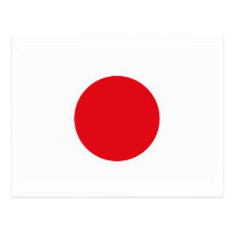 Japan Flag Postcard