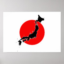 Japan Flag Posters