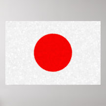 JAPAN FLAG Poster