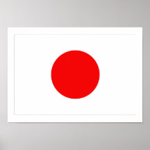 Japan Flag Posters