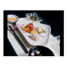 Japan Food Postcard