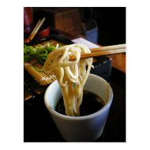 Japan Food Postcard