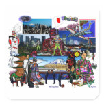 Japan Japanese Archipelago Collage stickers