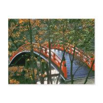 Japan, Nara Pref., Nara. The Royal Bridge glows Post Cards