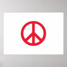 Japan peace flag poster