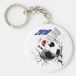 Japan Soccer Ball funk grunge T-shirts & gifts Key Chain