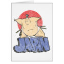 Japan Sumo Vintage cards