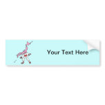 Japan Vintage Travel Souvenir Caricature Art bumper stickers