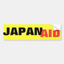 japanaid bumper sticker