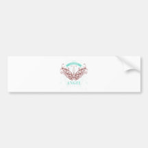 Japanese Angel Bumper Sticker