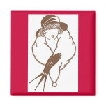 Japanese Art Deco Magnet, 1933