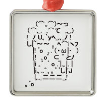 Japanese ASCII Art「beer」 オーナメント