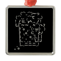 Japanese ASCII Art「beer」 クリスマスオーナメント