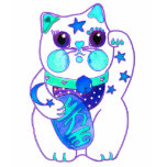 Japanese Beckoning Cat t-shirts