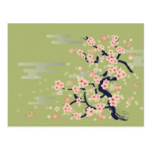 JAPANESE Blossom Post Cards