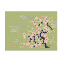 JAPANESE Blossom Post Cards