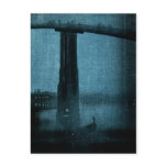 Japanese Bridge at Night no.1 Postcards
