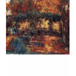 Japanese Bridge by Claude Monet t-shirts