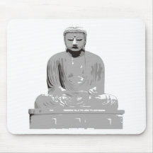 Japanese Buddha Mousemat