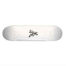 Japanese Bushido Duty Kanji Skateboard