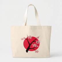 Japanese Cherry Blossom Tattoo Bag